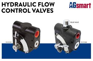 Hydraulic Flow Control Valves - Choose With or Without Relief Option